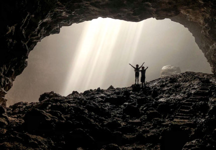 From Jakarta: Jomblang Cave Tour by Rail