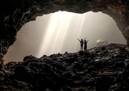 From Jakarta: Jomblang Cave Tour by Rail