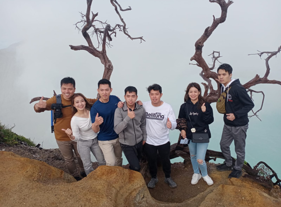 From Bali : 3D2N Mt Ijen Blue Fire Mt Bromo Madakaripura Waterfall