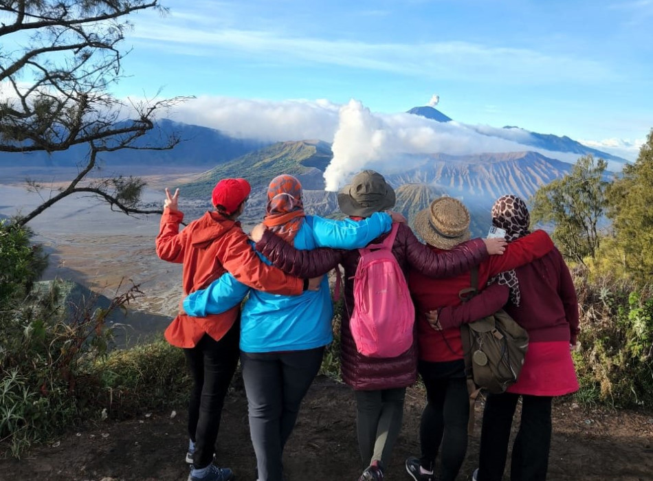 From Bali : 3D2N Mt Ijen Blue Fire Mt Bromo Madakaripura Waterfall Drop to Surabaya